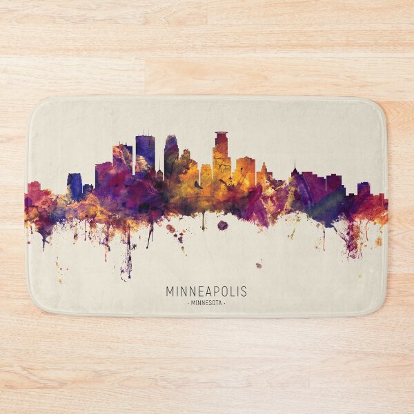 Item preview, Minneapolis Minnesota Skyline designed and sold by ArtPrints.