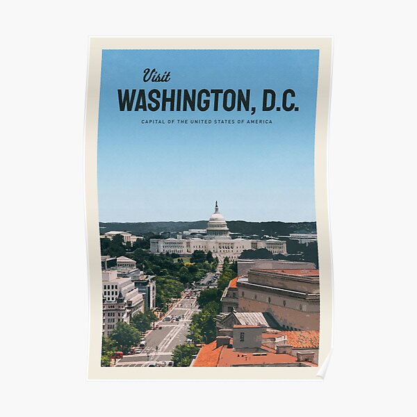 Visit Washington, D.C. Poster