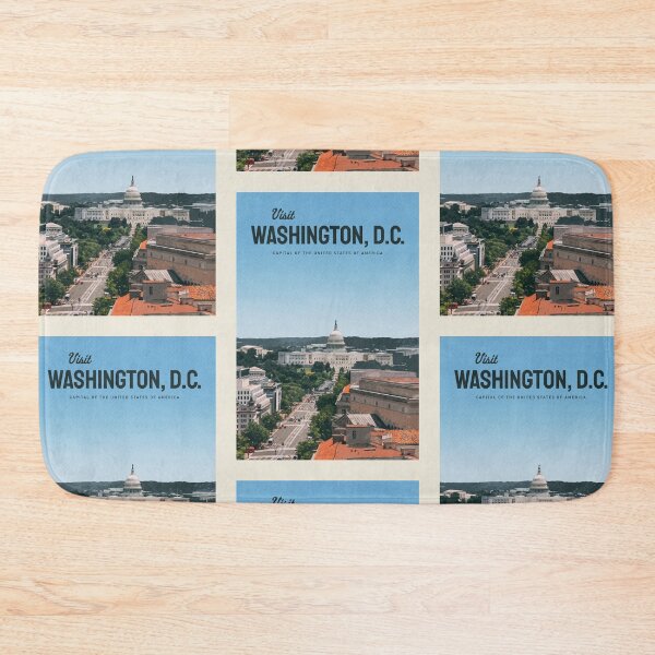 Item preview, Visit Washington, D.C. designed and sold by Mercury Club.