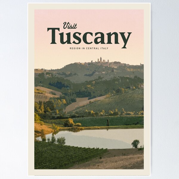 Item preview, Visit Tuscany  designed and sold by Callum Gardiner.