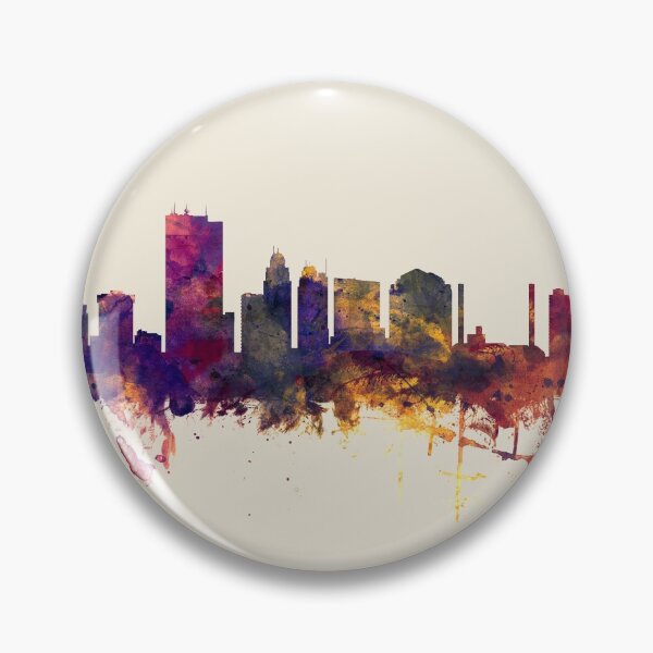 Item preview, Toledo Ohio Skyline designed and sold by ArtPrints.
