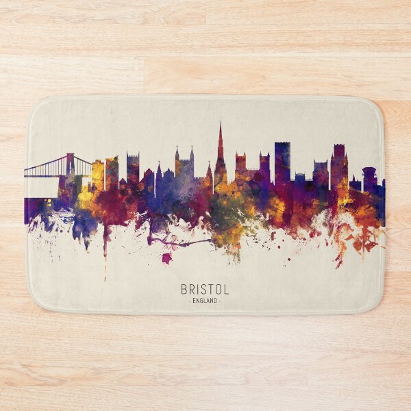 Item preview, Bristol England Skyline designed and sold by ArtPrints.