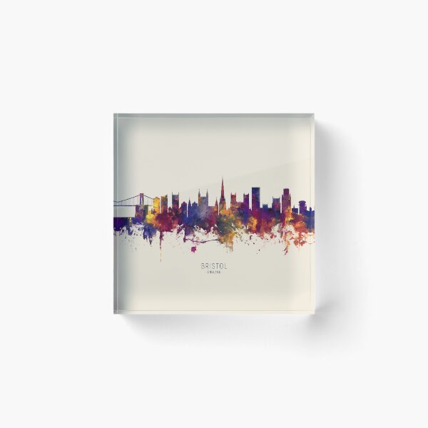 Item preview, Bristol England Skyline designed and sold by ArtPrints.