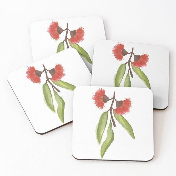 Item preview, Gum Blossom and Leaf designed and sold by OnlyTheWild.