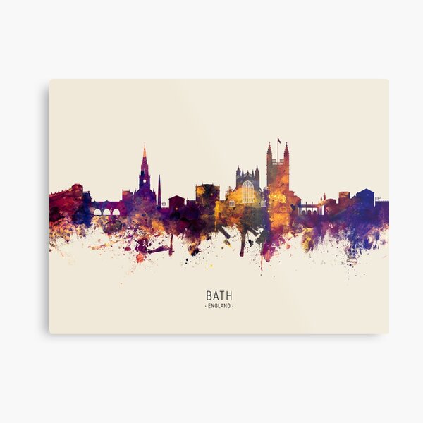Item preview, Bath England Skyline Cityscape designed and sold by MICHAEL TOMPSETT.