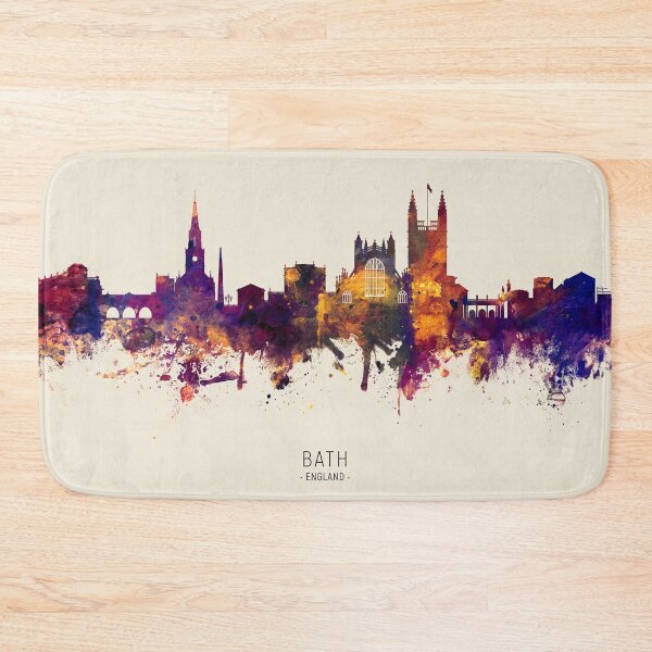 Artikelvorschau, Bath England Skyline Cityscape entworfen und verkauft von ArtPrints.