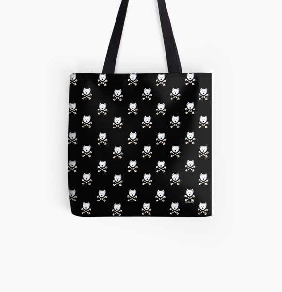 Torrid Crossbones Westies All Over Print Tote Bag