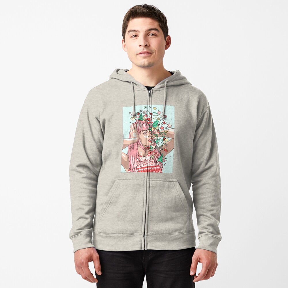 Item preview, Zipped Hoodie designed and sold by rossmurray.