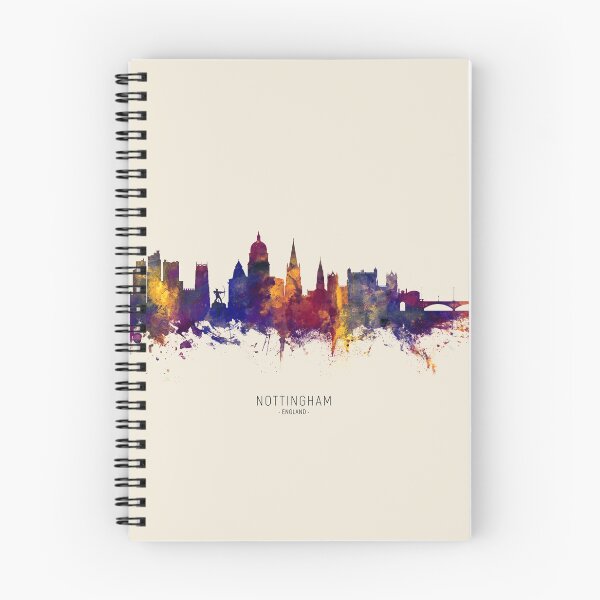 Item preview, Nottingham England Skyline designed and sold by ArtPrints.