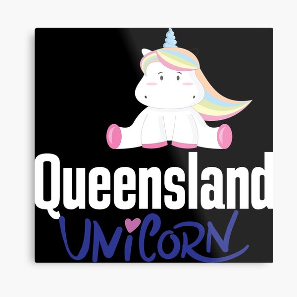 Item preview, Queensland Unicorn Australia Raised Me designed and sold by ProjectX23.