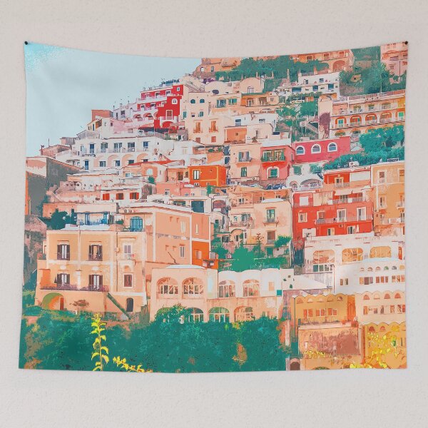 Item preview, Positano, beauty of Italy designed and sold by AM FineArtPrints.