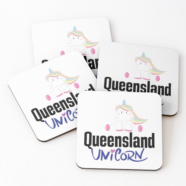 Artikelvorschau, Queensland Unicorn Australia hat mich großgezogen entworfen und verkauft von ProjectX23.