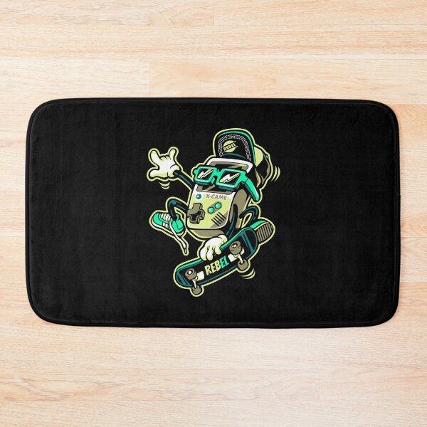 Item preview, Rebel Gamer Skater designed and sold by Vector Scout Lab.