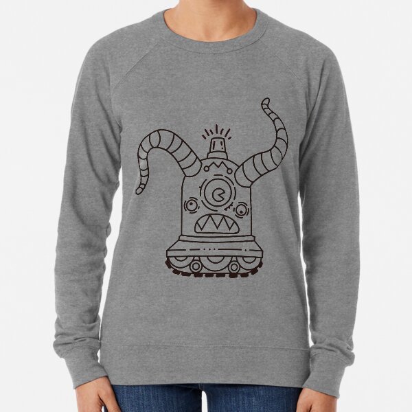 Hysterical alien Lightweight Sweatshirt