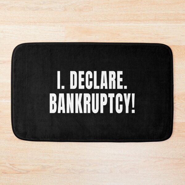 Item preview, I Declare Bankruptcy (Black) designed and sold by quoteedesigns.