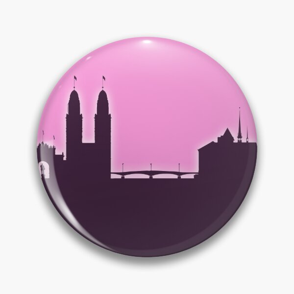 Item preview, Zurich Switzerland Skyline designed and sold by ArtPrints.