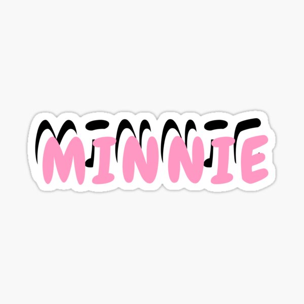 Colección Minnie Pegatina