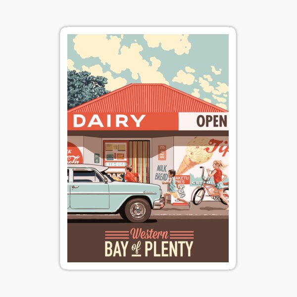Corner Dairy Sticker