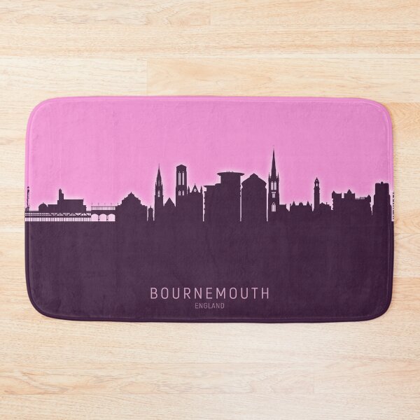 Item preview, Bournemouth England Skyline designed and sold by ArtPrints.