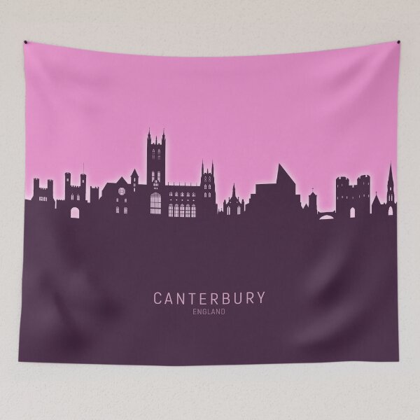 Item preview, Canterbury England Skyline designed and sold by ArtPrints.
