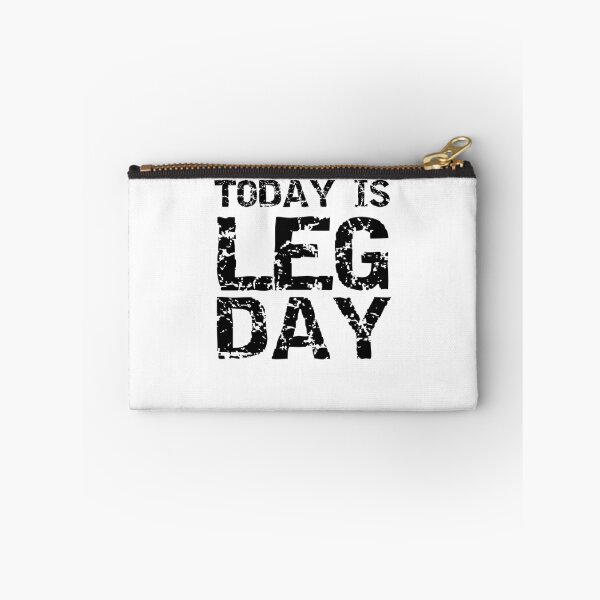 Item preview, Funny Today is Leg Day Funny Workout Quote designed and sold by TNDesignStudio.