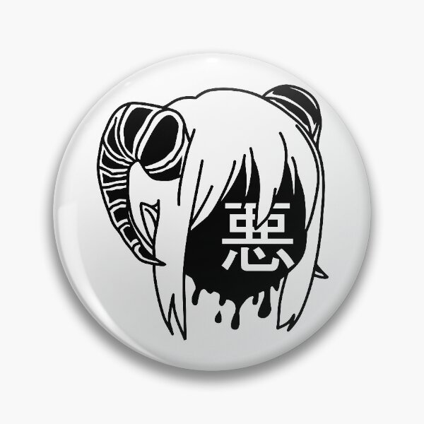 Item preview, Evil Cute Aesthetic Demon Girl designed and sold by therealsadpanda.