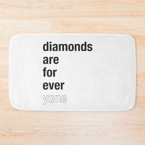 Item preview, Diamonds are forever designed and sold by Hell-Prints.