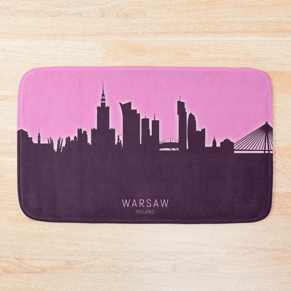 Item preview, Warsaw Poland Skyline designed and sold by ArtPrints.