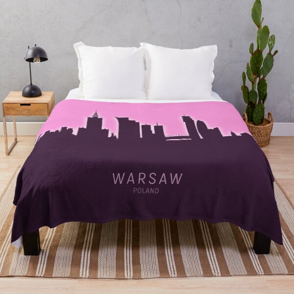 Aperçu de l'œuvre Warsaw Poland Skyline créée et vendue par ArtPrints.
