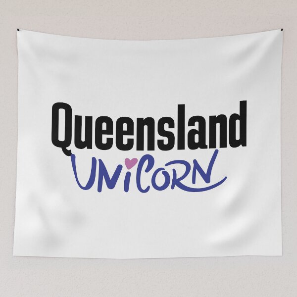 Item preview, Queensland Unicorn Australia Raised Me designed and sold by ProjectX23.