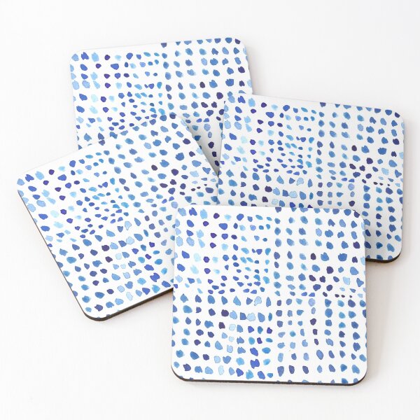 Item preview,  Blue Watercolor Dots designed and sold by sadiesavesit.
