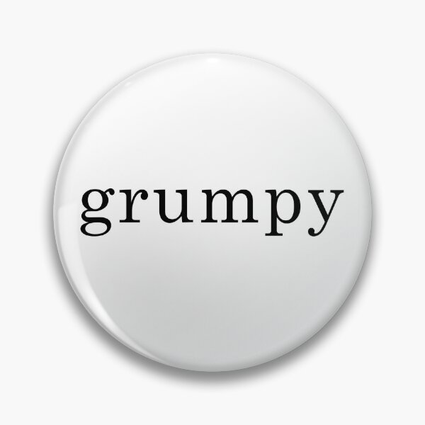 Item preview, Grumpy feeling designed and sold by likebakerdo.