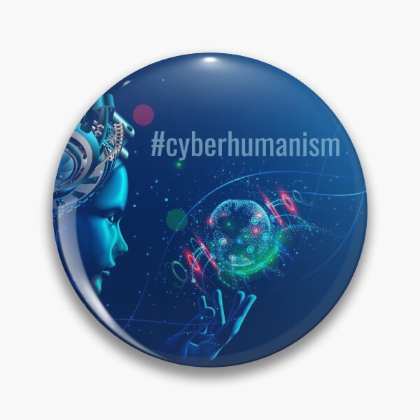 Item preview, #cyberhumanism designed and sold by EcstadelicNET.