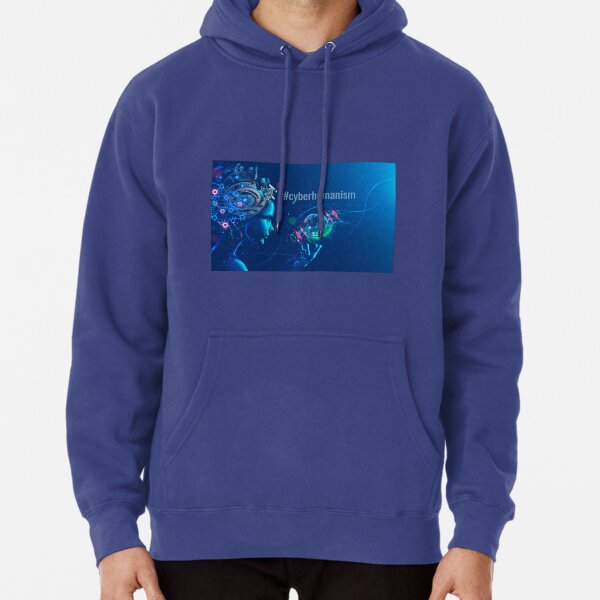 #cyberhumanism Pullover Hoodie