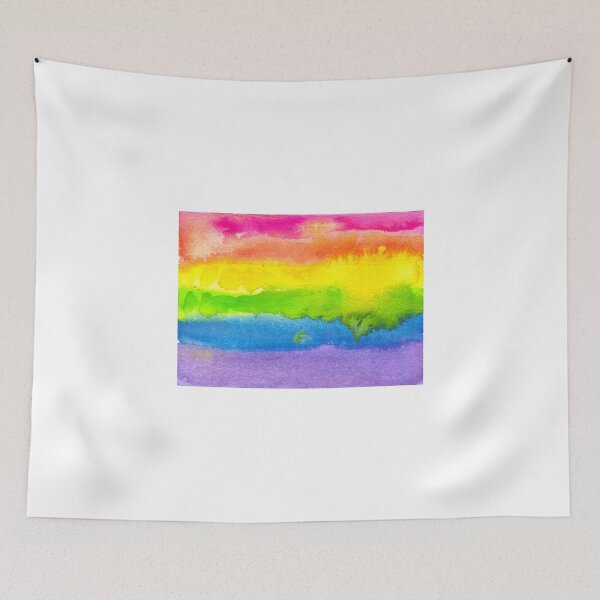 Item preview,  Watercolor Gay Pride Flag designed and sold by sadiesavesit.