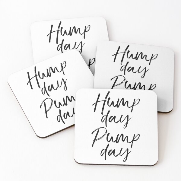 Item preview, Hump Day Pump Day Funny Workout Quote designed and sold by TNDesignStudio.