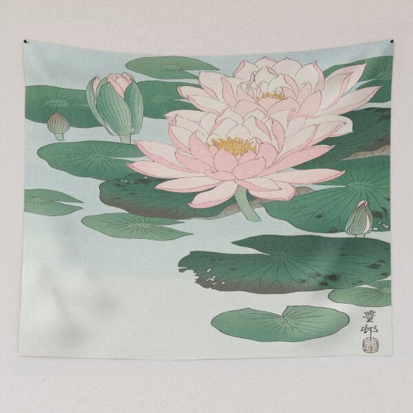 Item preview, Ohara Koson- Water Lilly designed and sold by Slydell1.