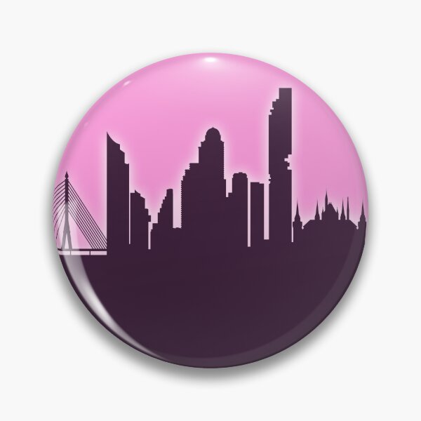 Item preview, Bangkok Thailand Skyline designed and sold by ArtPrints.