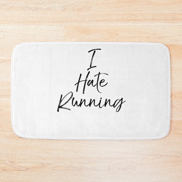Item preview, I Hate Running Funny Workout Quote designed and sold by TNDesignStudio.