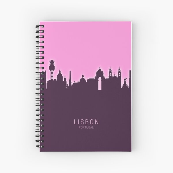 Aperçu de l'œuvre Lisbon Portugal Skyline créée et vendue par ArtPrints.
