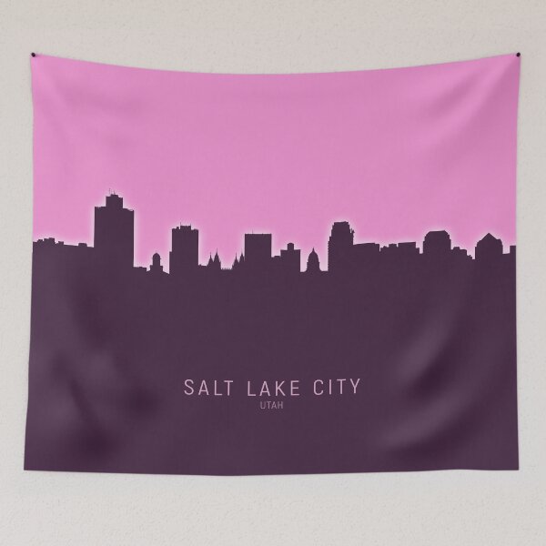 Item preview, Salt Lake City Utah Skyline designed and sold by ArtPrints.