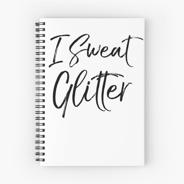 Artikelvorschau, I Sweat Glitter Funny Workout Quote entworfen und verkauft von TNDesignStudio.