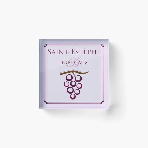 Item preview, Bordeaux - Saint-Estèphe Logo designed and sold by travelwitheric.