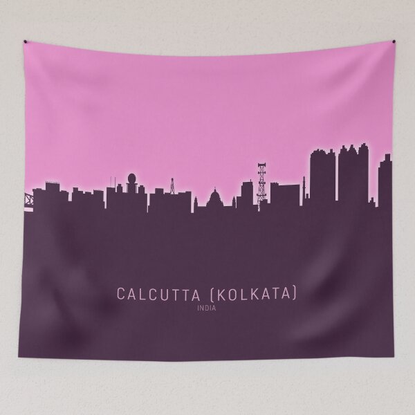 Item preview, Kolkata (Calcutta) India Skyline designed and sold by ArtPrints.