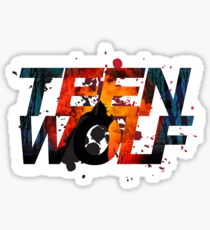 Teen Wolf Howling Wolf Sticker