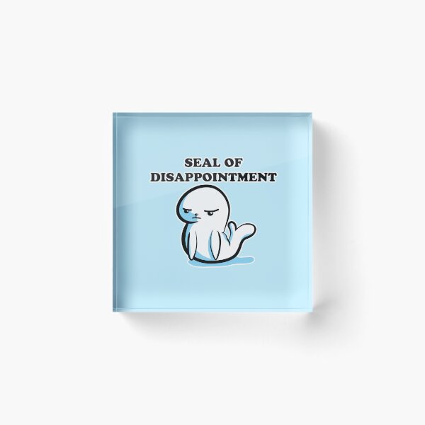 Item preview, Seal of Disappointment designed and sold by SubtleSplit.