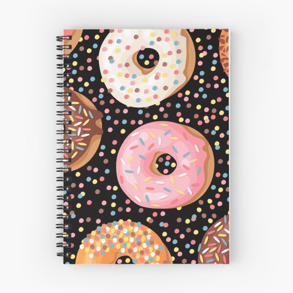 Artikelvorschau, Lustiges Donut-Design, waschbare Donut-Liebhaber, bunter Konfetti-Druck entworfen und verkauft von Lizzie May.