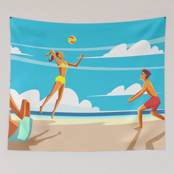 Item preview, Summer Beach Volleyball designed and sold by Vector Scout Lab.