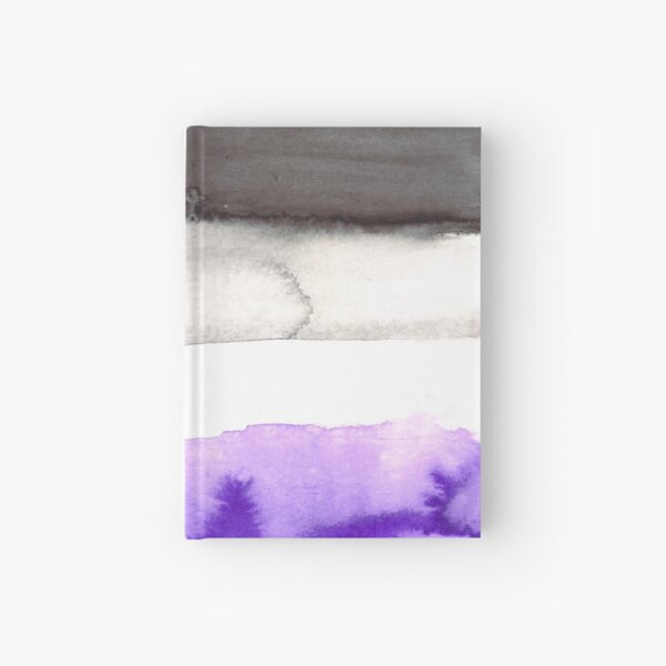 Asexual pride flag Hardcover Journal