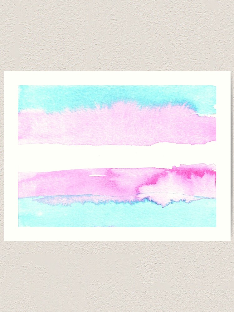 Alternate view of Trans Pride Flag Art Print